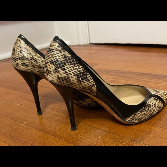 Snake Skin Jimmy Choo Pumps - 39 - Picture 4 of 10